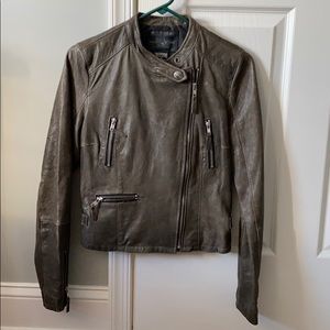 True Religion leather jacket